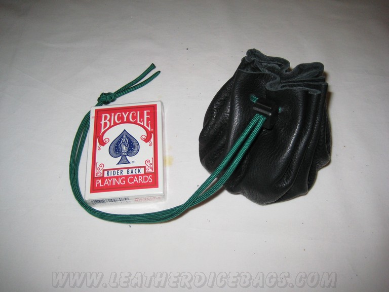 Large Black Leather #13 Closed
